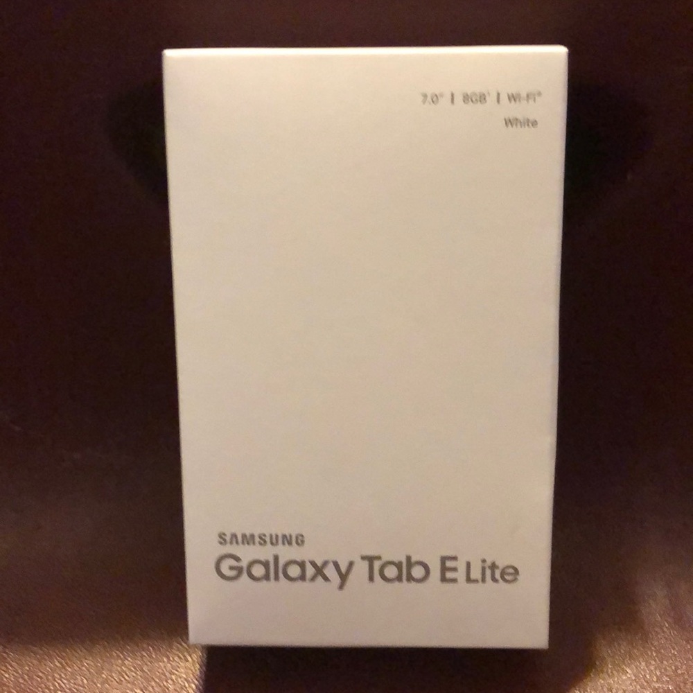 Samsung Galaxy Tab E Lite brand new never used